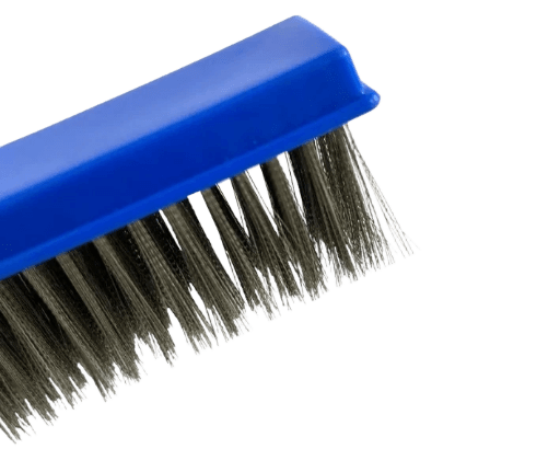 Cepillo de cerdas de acero inoxidable de 46 CM