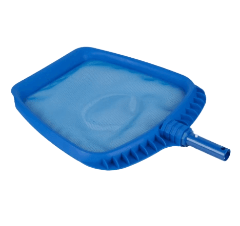 Recogehojas paleta azul plano
